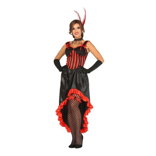 D?Guisement De Cancan Rouge Et Noir Pour Femme (Taille L)