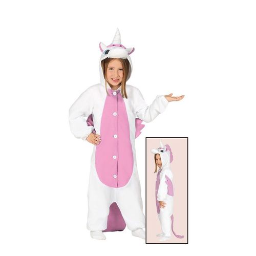 Déguisement Pyjama Unicorne Rose Pour Fille (Taille 3-4a)