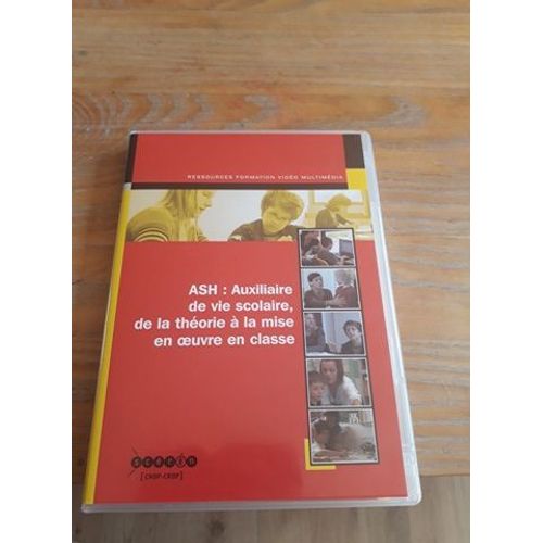 Ash : Auxiliaire De Vie Scolaire, De La Théorie À La Mise En Oeuvre En Classe - (1dvd)