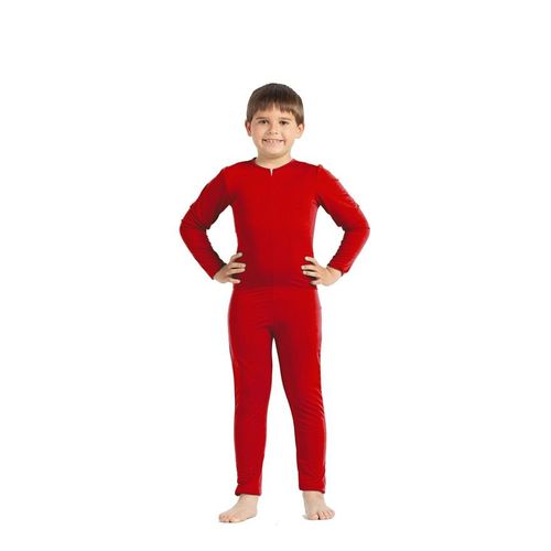 Déguisement Justaucorps Spandex Super Élastique Rouge Pour Garçon
