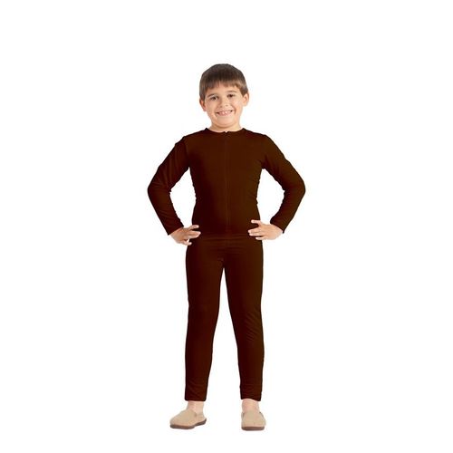 Déguisement Justaucorps Spandex Super Élastique Marron Pour Garçon