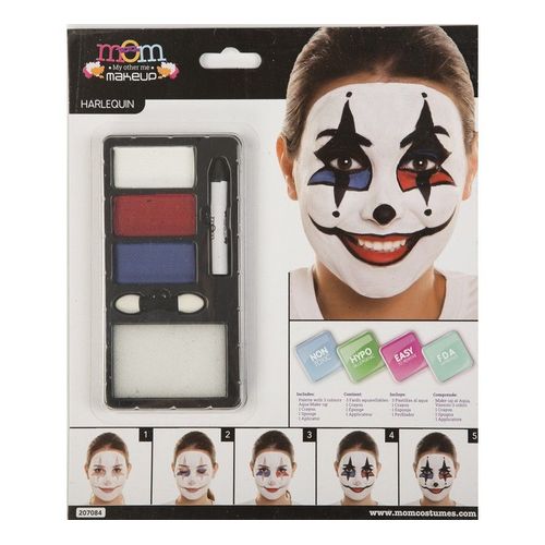 Kit De Maquillage Arlequin (Taille Sans Taille)