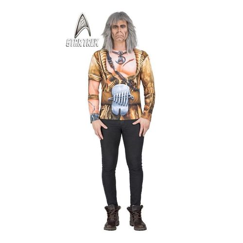 T-Shirt Ou Déguisement De Khan Du Film Star Trek Pour Homme (Taille Xl)