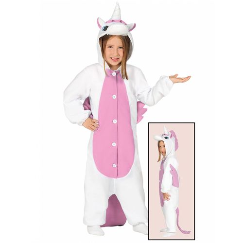 Déguisement Pyjama Unicorne Rose Pour Fille (Taille 5-6a)