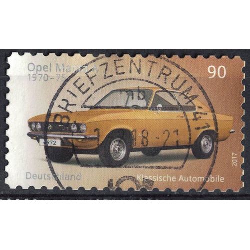 Allemagne 2017 Oblitéré Used Voitures Classiques Opel Manta A