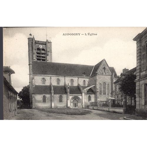 Carte Postale D' Appoigny (Yonne) L' Eglise