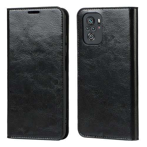 Coque De Téléphone Portable En Cuir 100% Véritable Étui À Rabat Pour Xiaomi Redmi Note 10 Pro Max 10s Mi 12 Pro Poco M4 Pro X4 X3 5g Nfc