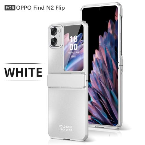 Coque De Téléphone Plaquée Forgée De Luxe Pour Oppo Find See Flip Protection De Charnière Anti-Chute Couverture Rigide Antichoc 5g Cph243 Findn2flip