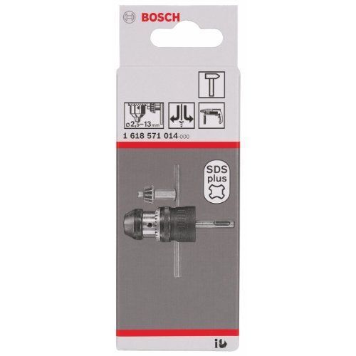 Bosch 1618571014 Mandrin à serrage rapide Jusque 13 mm Serrage 2,5 / 13 mm SDS-plus