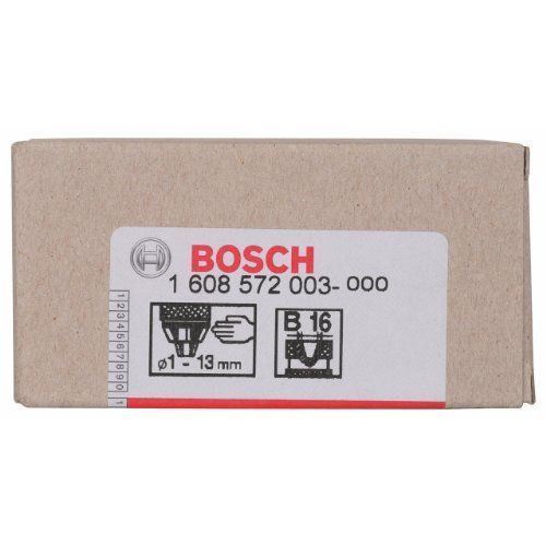 Bosch 1608572003 Mandrin à serrage rapide Jusque 16 mm Serrage 1 / 13 mm Filetage B 16