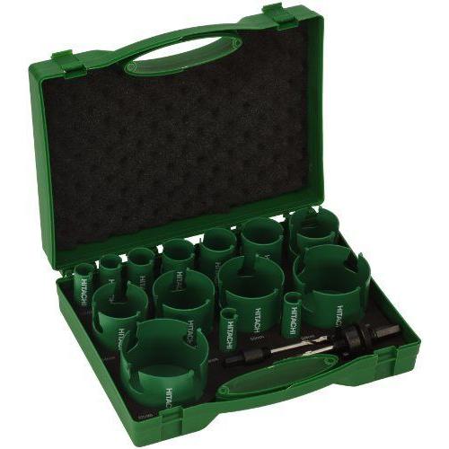 Hitachi 754255 Coffret de scies-cloches