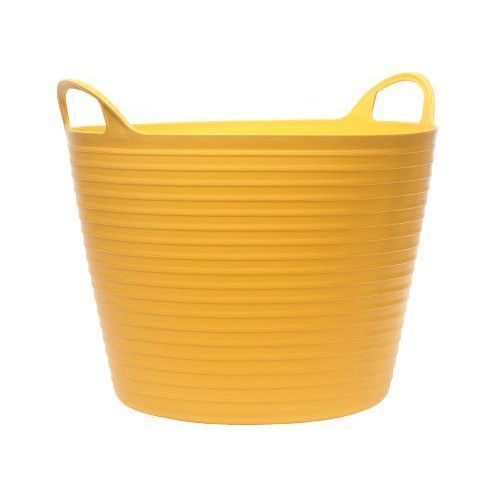 Faithfull FLEX15Y Seau souple en polyéthylène Jaune 28 l