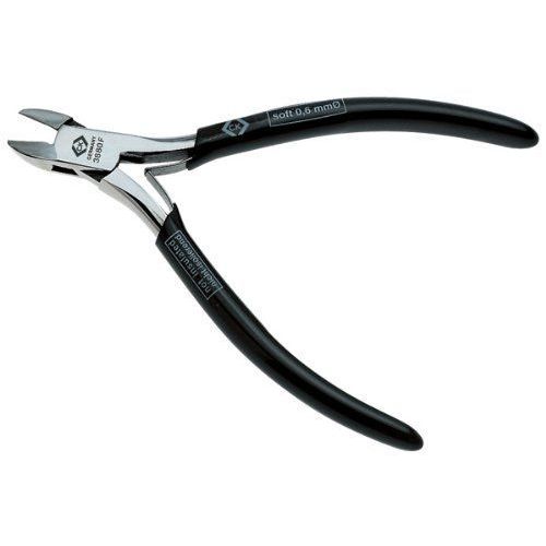 C.K T3880F Pince coupante diagonale tête ovale micro-chanfrein 110 mm
