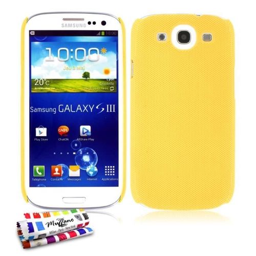 Coque Case Samsung Galaxy S3 "Le Pika" Jaune Silicone Rigide (Tpu)