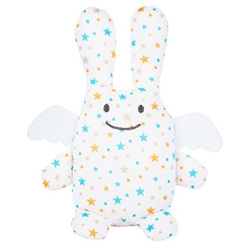 Trousselier - V1080 51 - Hochet - Ange Lapin - Etoiles - 12 Cm