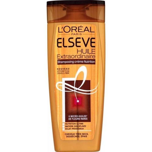 Elseve Shampoing Huile Extraordinaire Creme Nutrition 