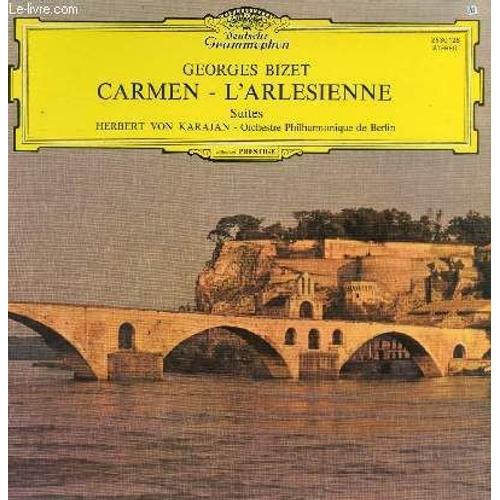 Disque Vinyle 33t Carmen, L'arlesienne