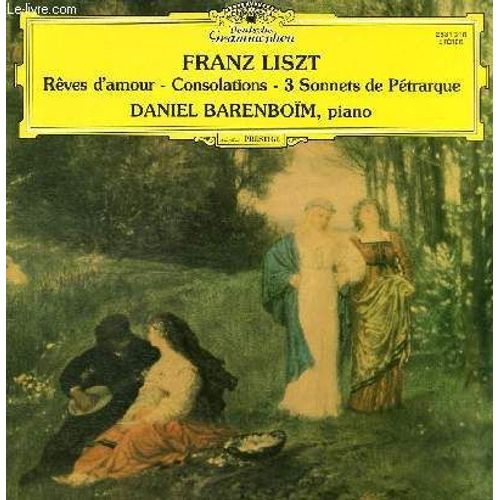 Disque Vinyle 33t Reve D'amour, Consolations, 3 Sonnets De Petrarque
