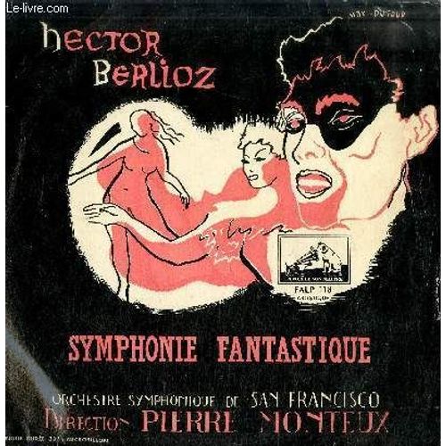 Disque Vinyle 33t Symphonie Fantastique-Orchestre Symphonique De San Francisco-Direction-Pierre Monteux