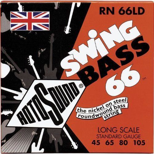 Rotosound Crs Rn66ld Jeu De Cordes Swing Basse Vintage 45-105