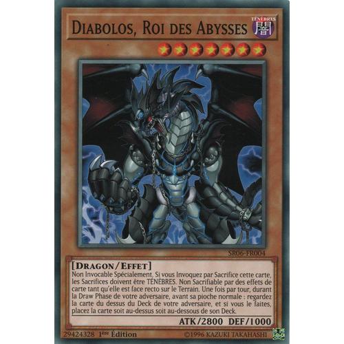 Yu-Gi-Oh! - Sr06-Fr004 - Diabolos, Roi Des Abysses - Commune 1ère Édition