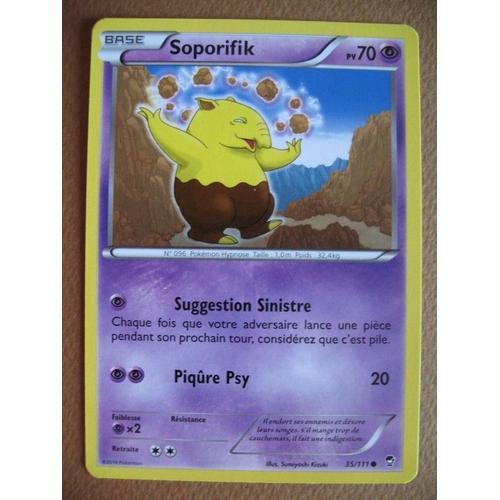 Carte Pokémon - Soporifik - 35/111 - Poings Furieux - 2014 - Sc2
