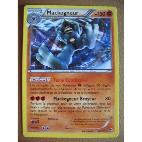 Carte Pokémon - Mackogneur - 46/111 - Poings Furieux - 2014 - Sc2