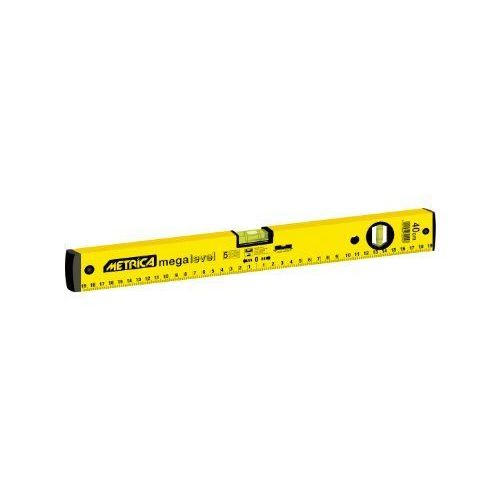 Metrica 32300 Megalevel Niveau à bulles aluminium 2 fioles