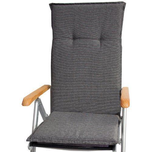 Beo P112 Barinas HL Coussin avec bordure pour fauteuil à dossier haut 48 x 119 cm paisseur 5 cm