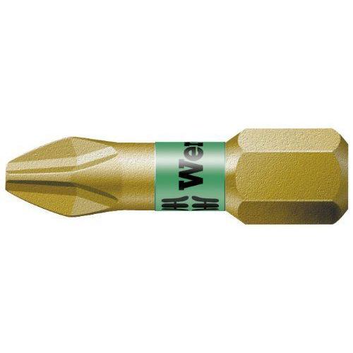 Wera 056412 Embout BTH Phillips Bi-Torsion PH2 851/1 25 mm Lot de 10 Import Grande Bretagne