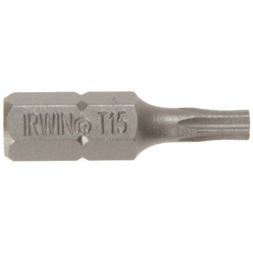 Irwin 10504352 Lot de 10 embouts de tournevis Torx T15 x 25 mm