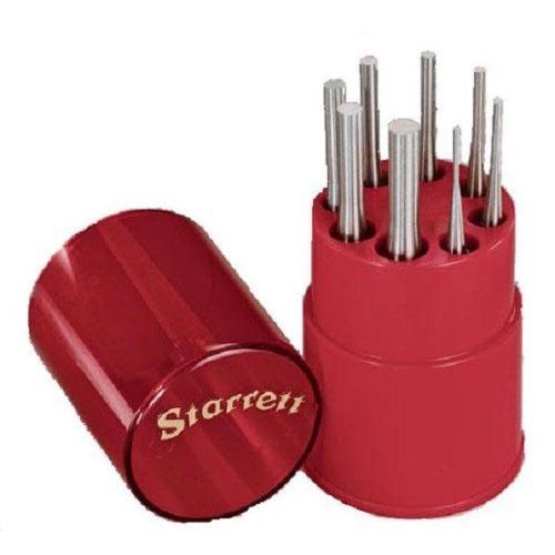 Starrett S565PC Jeu de 8 embouts dans boîtier Comprend pièces 565A / B / C / D / E / F / G / H