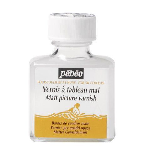 Pébéo Peinture Flacon de Vernis à Tableau Boîte de 75 ml Transparent