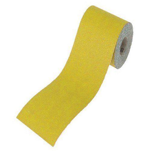 Faithfull AR5120Y 120 g Rouleau de Papier de verre-grain Jaune