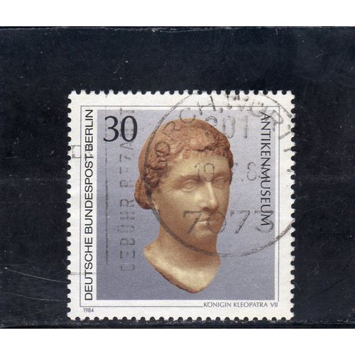 Timbre-Poste De Berlin Ouest (Tête De La Reine Cléopatre Vii)