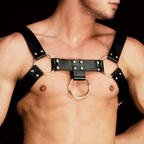 Harnais Bdsm Harnais Simili Cuir Ajustable Costas Ouch!