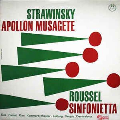 Lp 33 Trs Stravinsky Apollon Musagete, Roussel Sinfonietta