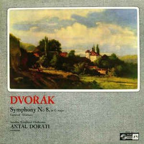 Lp 33 Trs Dvorak Symphonie N°8, En Sol Majeur, Op 88 / Carnaval, Ouverture Op. 92