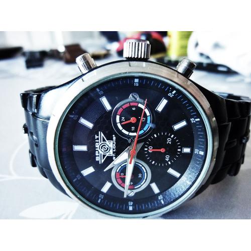 SPIRIT OF SAINT LOUIS montre CHRONO homme ANA0017 Rakuten