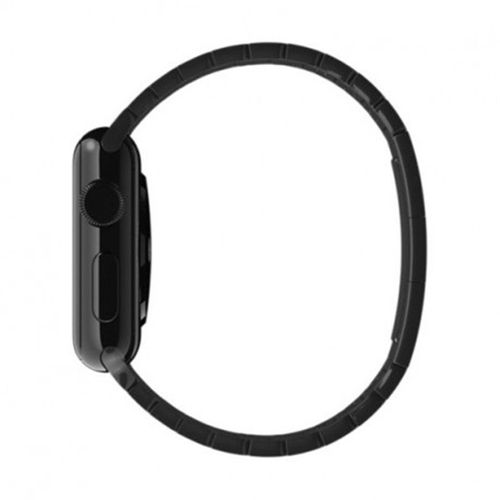 Apple 38mm Link Bracelet - Bracelet De Montre Pour Montre Intelligente - Noir Spatial - Pour Watch Hermès Series 7, Hermès Series 9, Nike Series 7, Series 10, Series 8, Series 9
