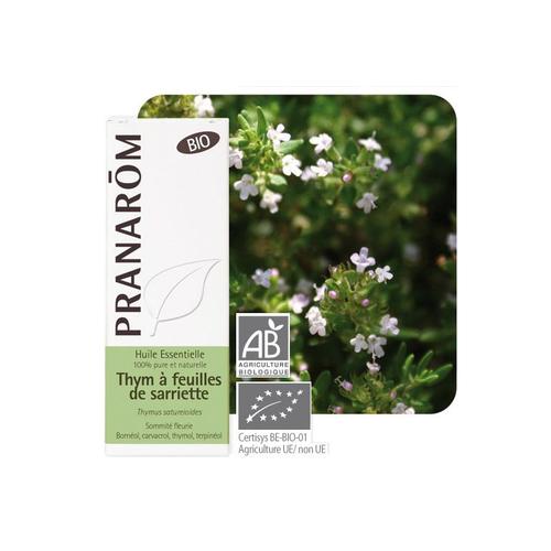 Pranarôm Huile Essentielle Bio De Thym À Fleur De Sarriette 10ml 