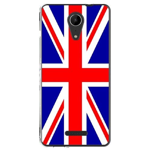 Coque Souple Pour Wiko Tommy 2 Avec Impression Motifs Union Jack