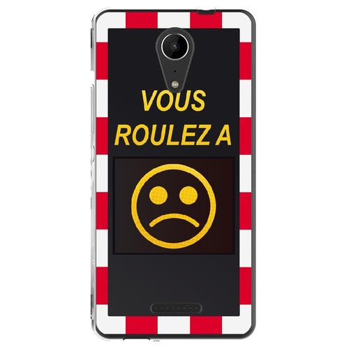 Coque Souple Pour Wiko Tommy 2 Avec Impression Motifs Panneau De Contrôle De Vi
