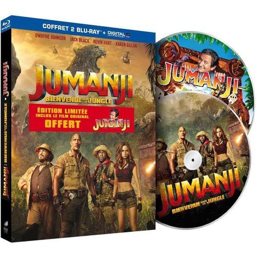 Jumanji : Bienvenue Dans La Jungle - Édition Limitée Incluant Le Film Jumanji De 1995 + Digital Ultraviolet - Blu-Ray
