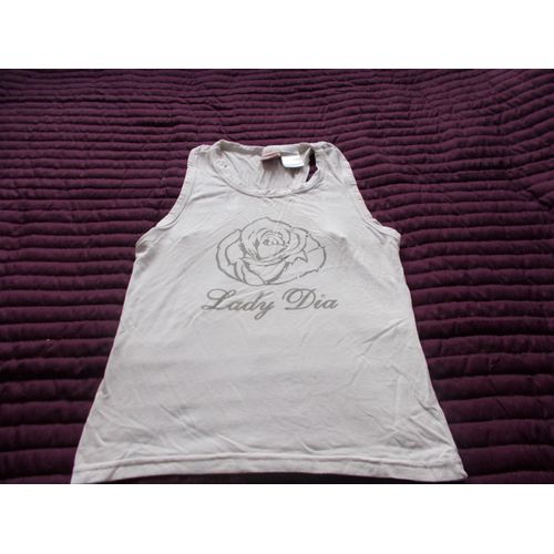 Débardeur Mdia Polyester M Blanc