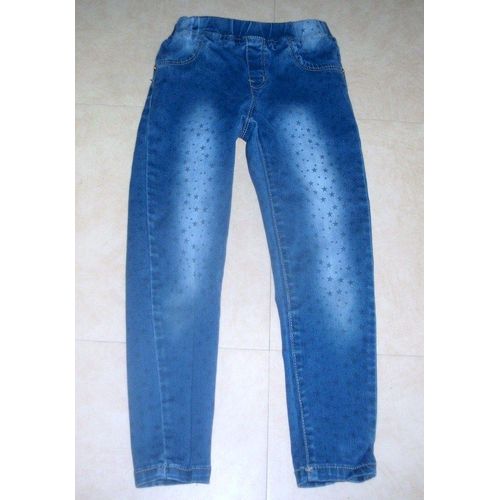 Legging Jean Bleu Stone Petites Etoiles K&amps.