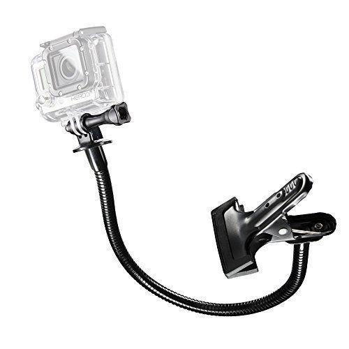 Mantona multiflex 16,5 goPro kit avec pince et trépied multiflex avec col de cygne