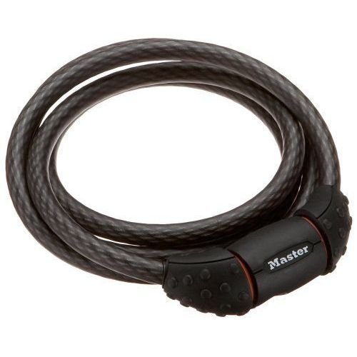Master Lock-Antivol De Vélo À Clé Tressé Et Auto-Enroulant Quantum 1800x12mm