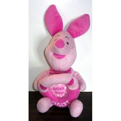 Peluche Porcinet Avec Bouee - Miss You - Piglet