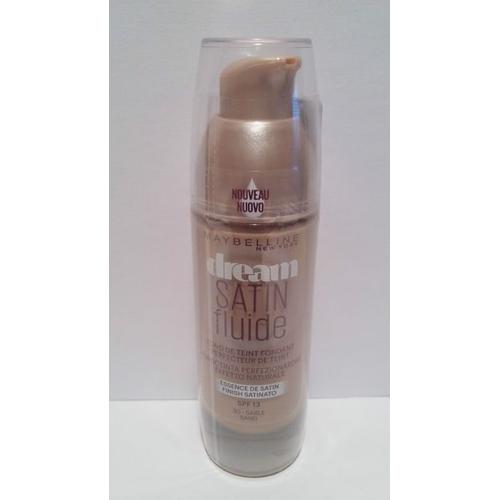 Fond De Teint Dream Satin Fluide - Gemey Maybelline 30 Sable 